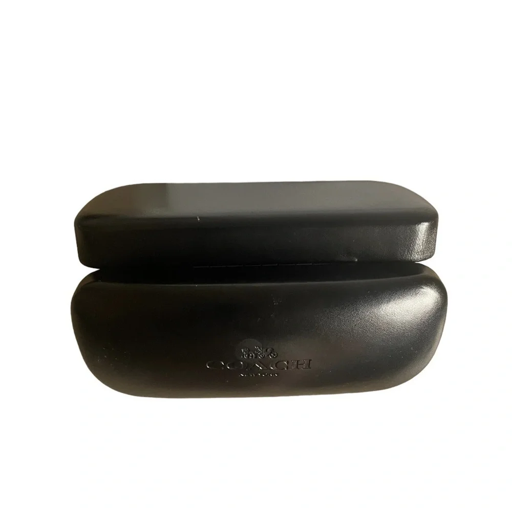 Coach Black Hard Shell Glasses Case